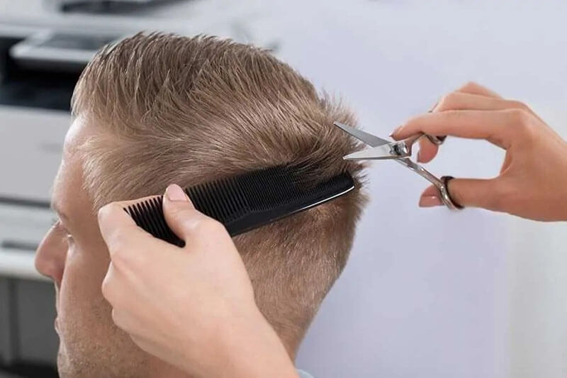 الحلاقة-بعد-زراعة-الشعر