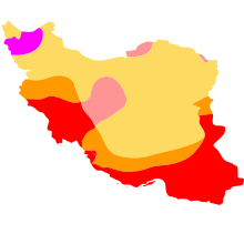 220px Iran map of Köppen climate classification.svg