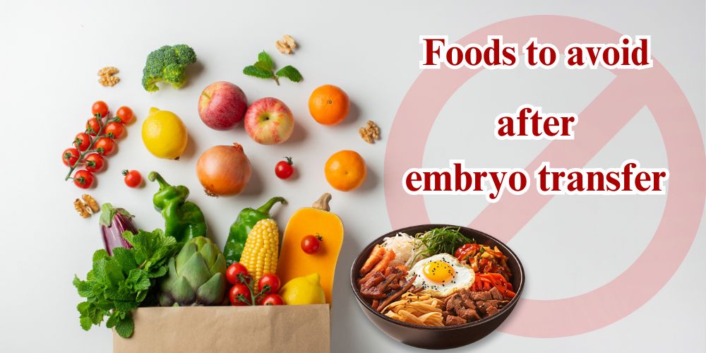 Food after embryo transfer