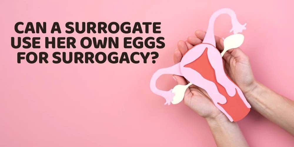 CAN A SURROGATE USE HER OWN EGGS FOR SURROGACY?