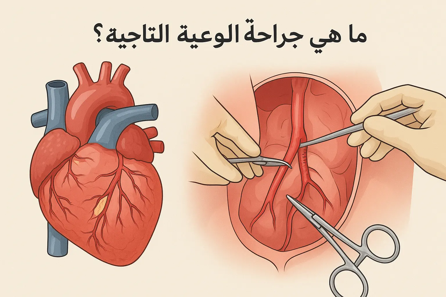 ما هي جراحة الأوعية التاجية