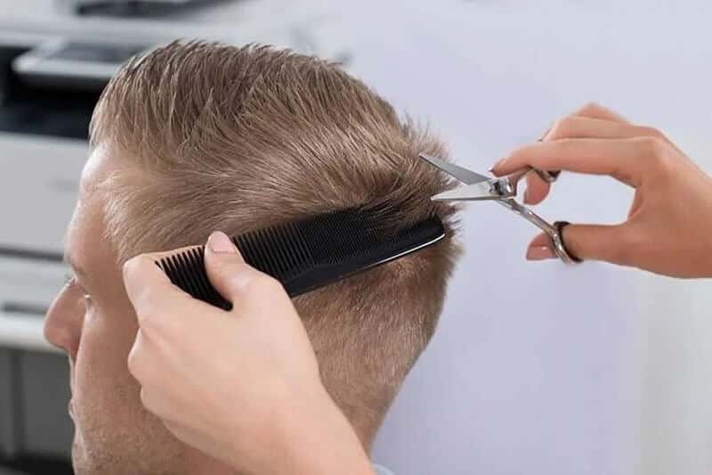 Haircut after Hair Transplant