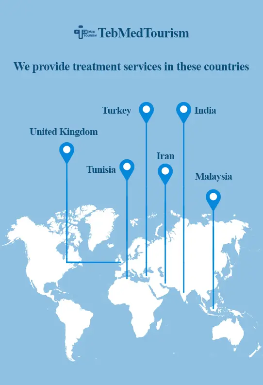 Countries that Provide Treatment Services for TebMedTourism
