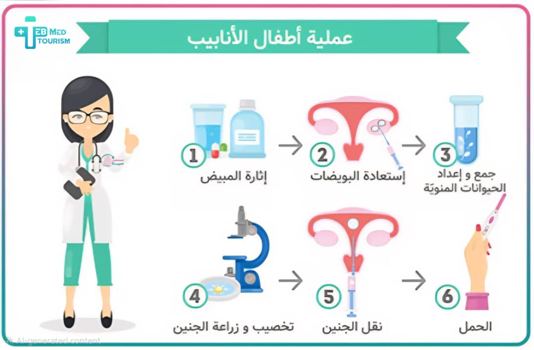 ما هي خطوات عملية التلقيح الصناعي؟