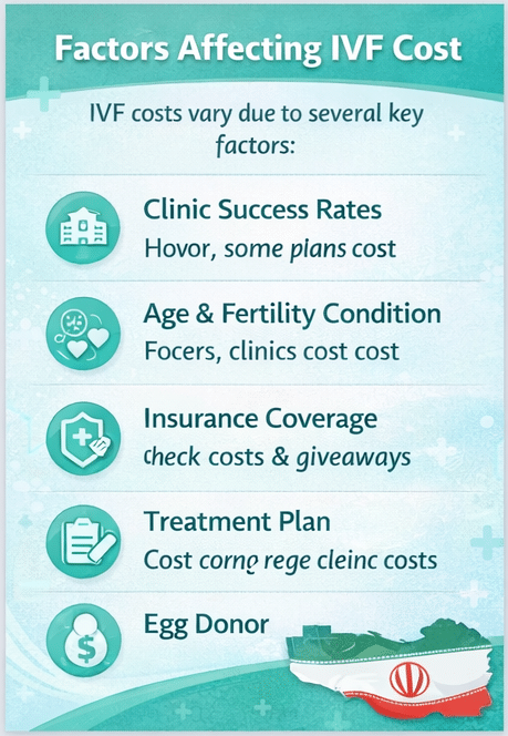 What factors affect the cost of IVF to choose the cheapest country for IVF?