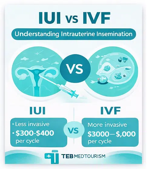 Is IUI better than IVF?