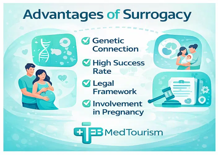 Surrogacy has many advantages.