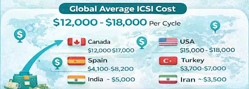 Global Average of ICSI Cost