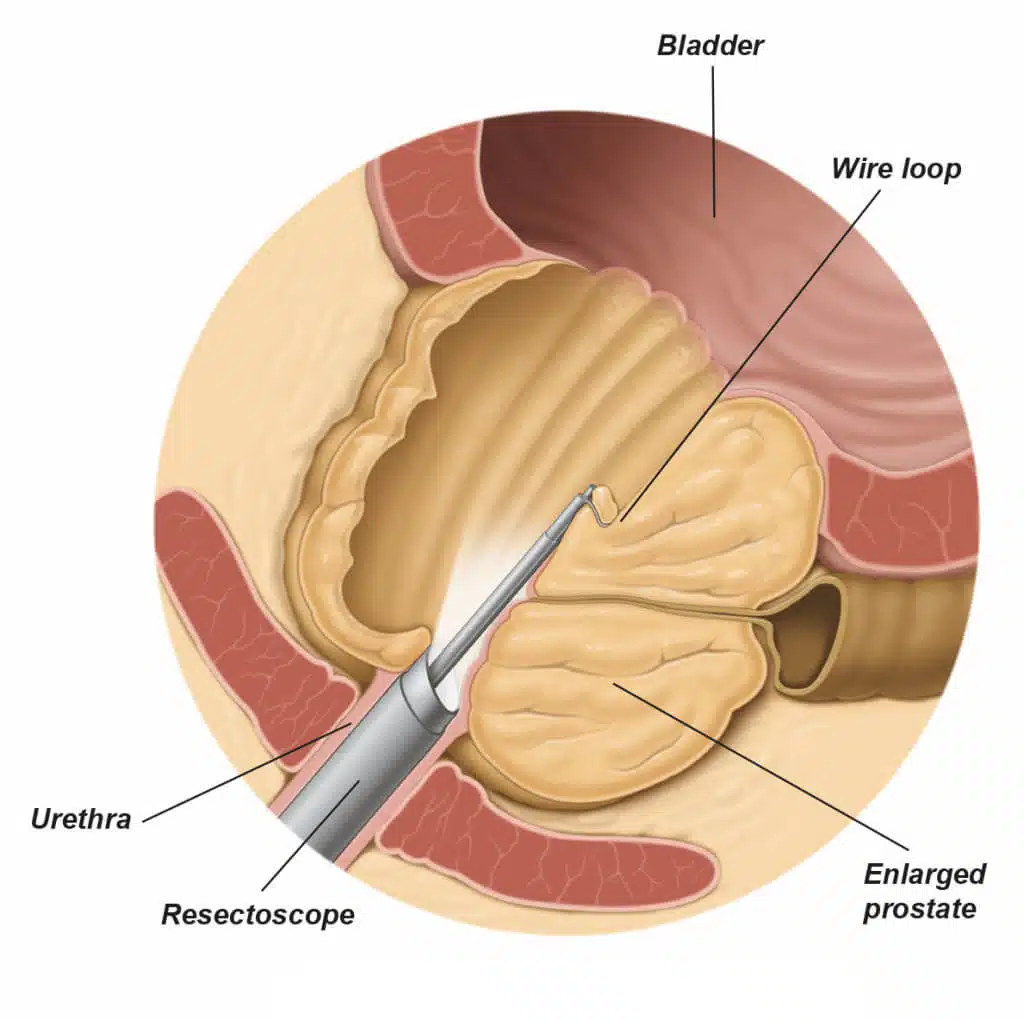 استئصال البروستاتا عبر الإحليل (TURP) في ايران