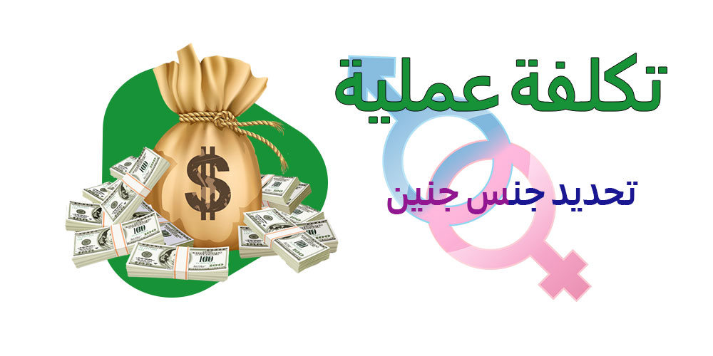 تكلفة عملية تحديد جنس الجنين