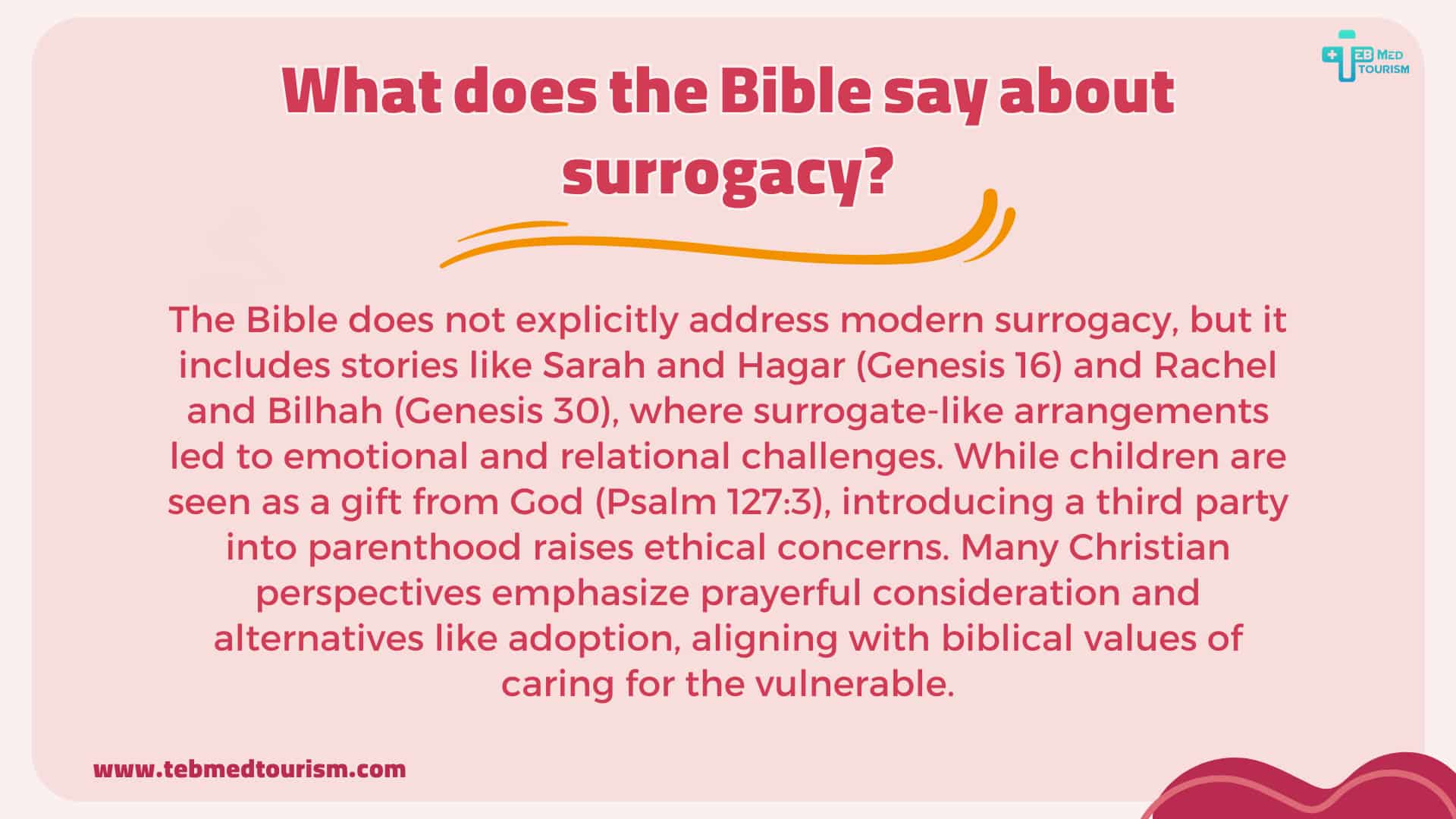 What does the Bible say about surrogacy